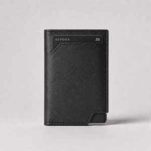 Aerdox Vector wallet rear view showing slim profile and durable casing